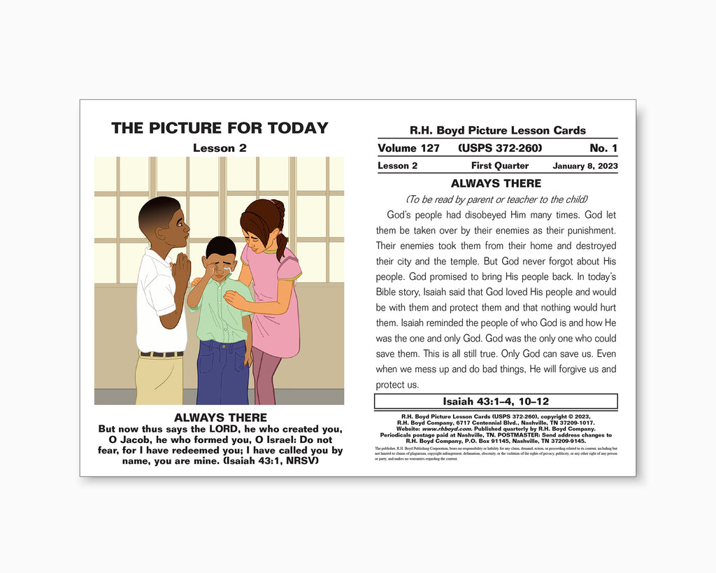 Picture Lesson Cards