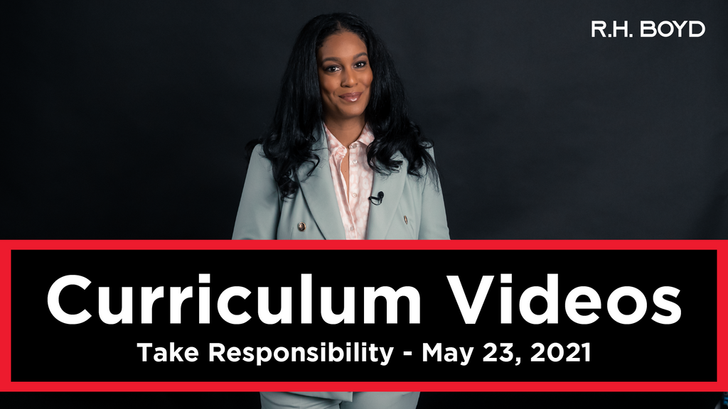 Take Responsibility - May 23, 2021