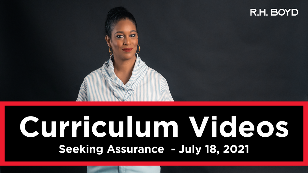 Seeking Assurance - July 18, 2021