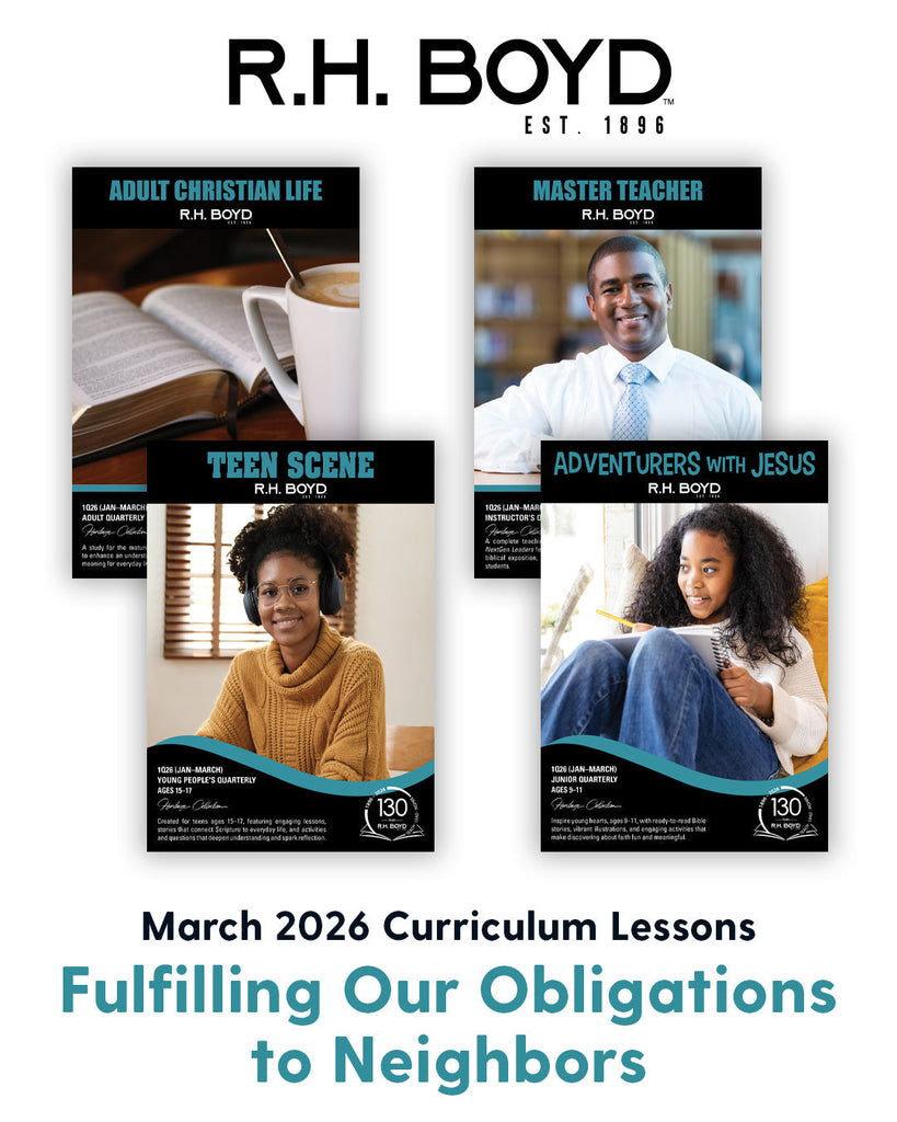 Lessons for March 2026