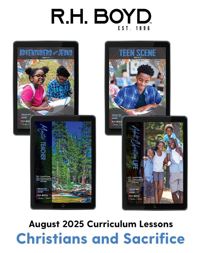 Lessons for August 2025