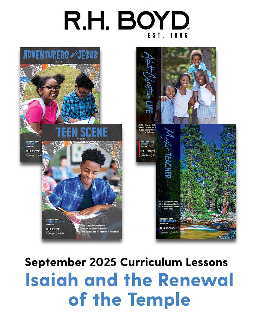 Lessons for September 2025