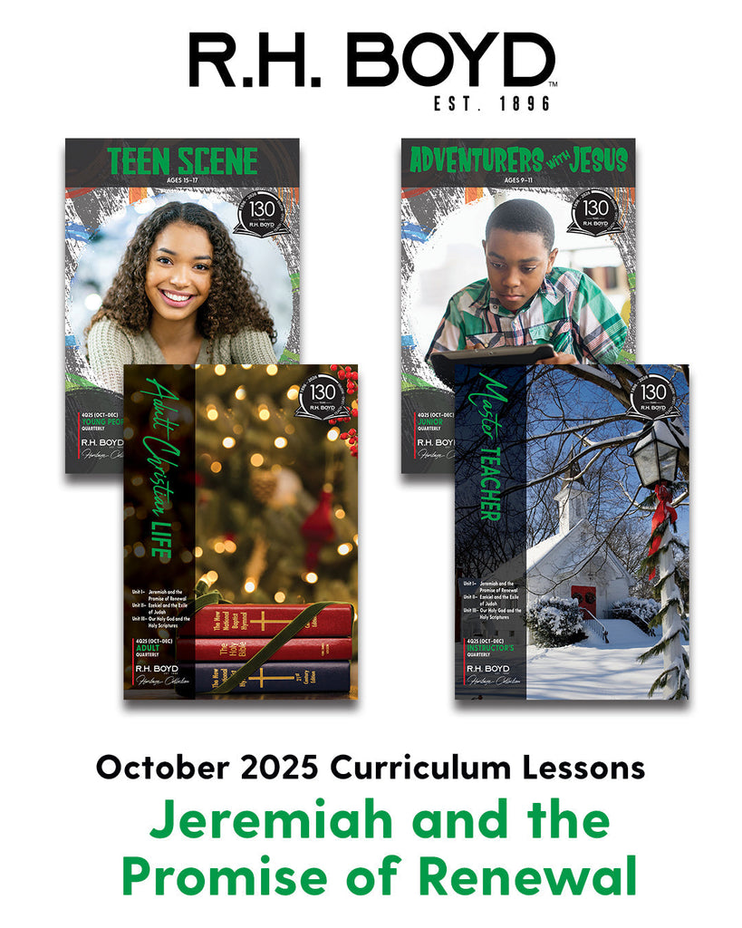 Lessons for October 2025