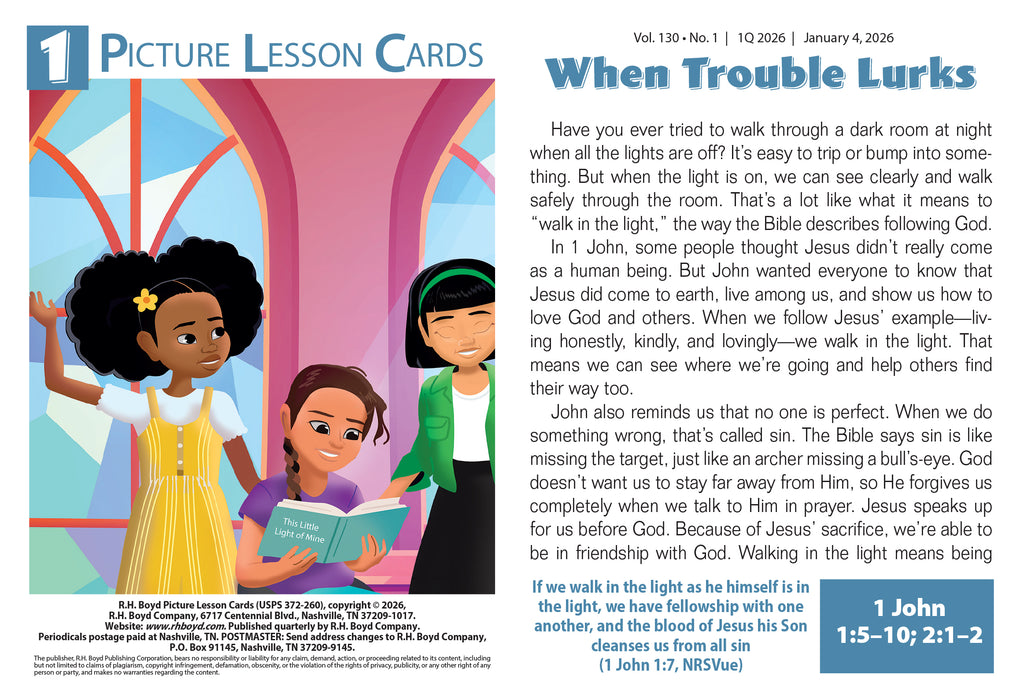 Picture Lesson Cards Digital Download