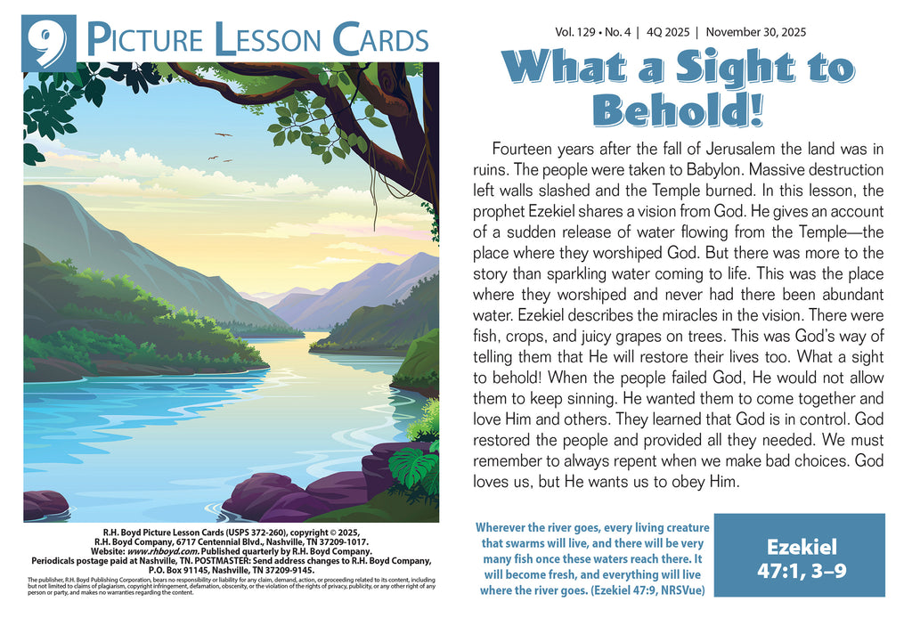 Picture Lesson Cards