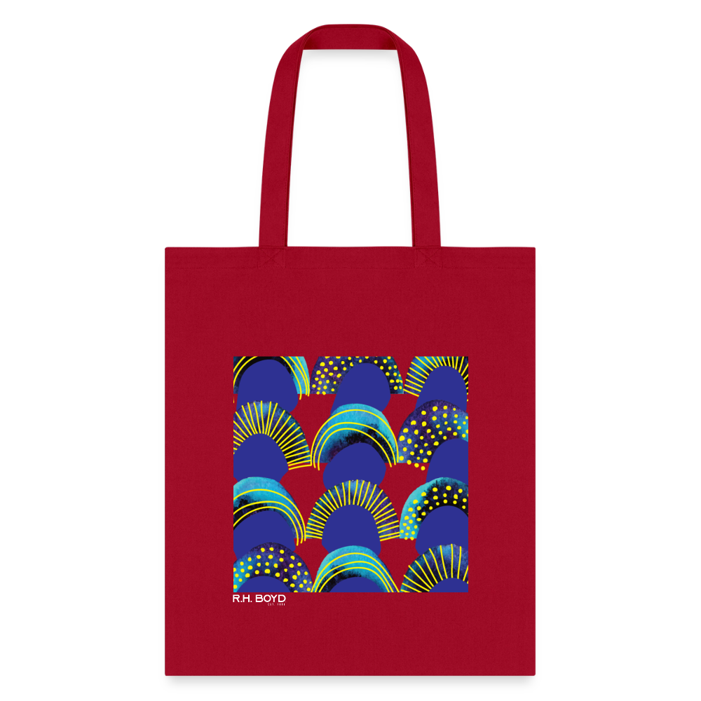 VIBRANT – Red/Multi – Tote Bag - red