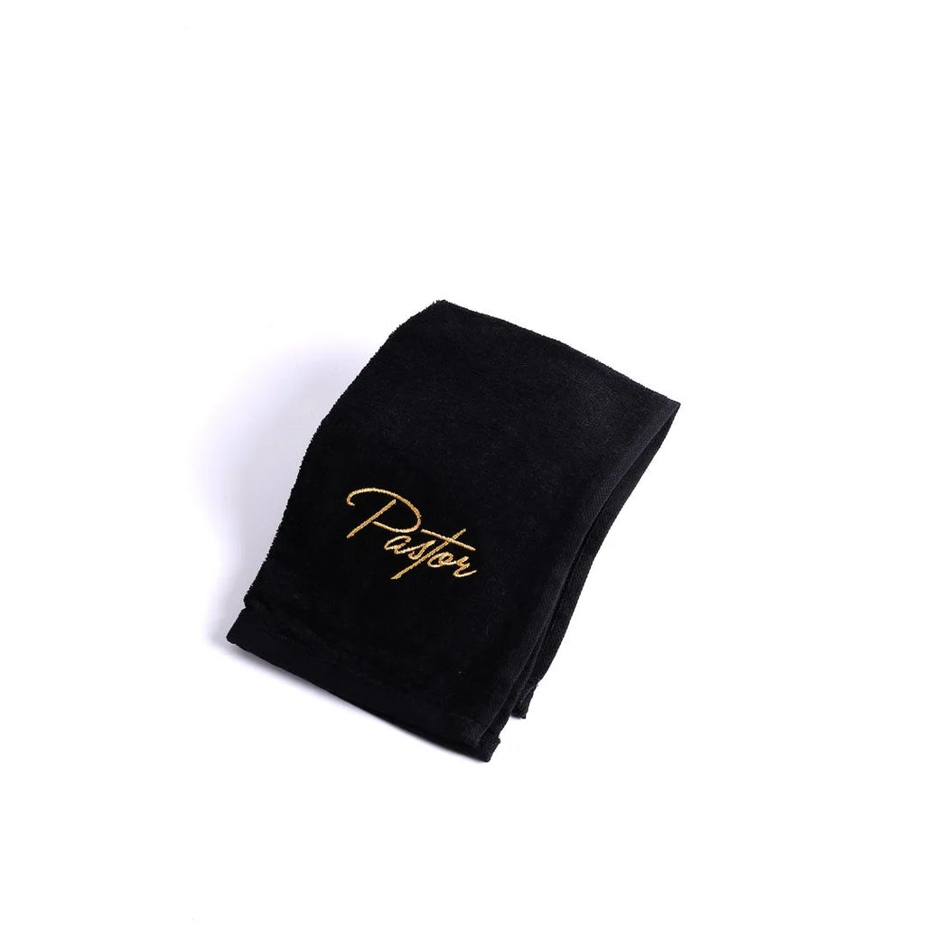 Pastor Towel: Black