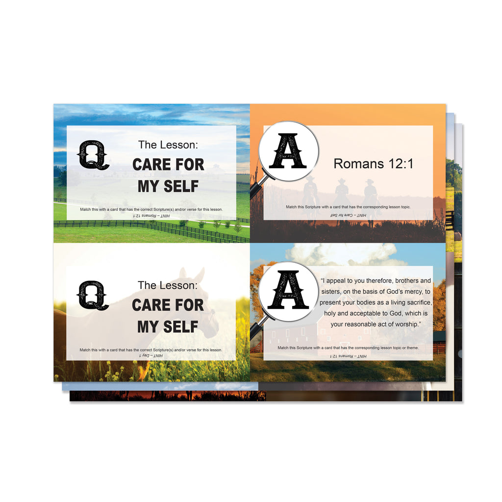 Reigning with Purpose: VBS Matching Game (28 cards)
