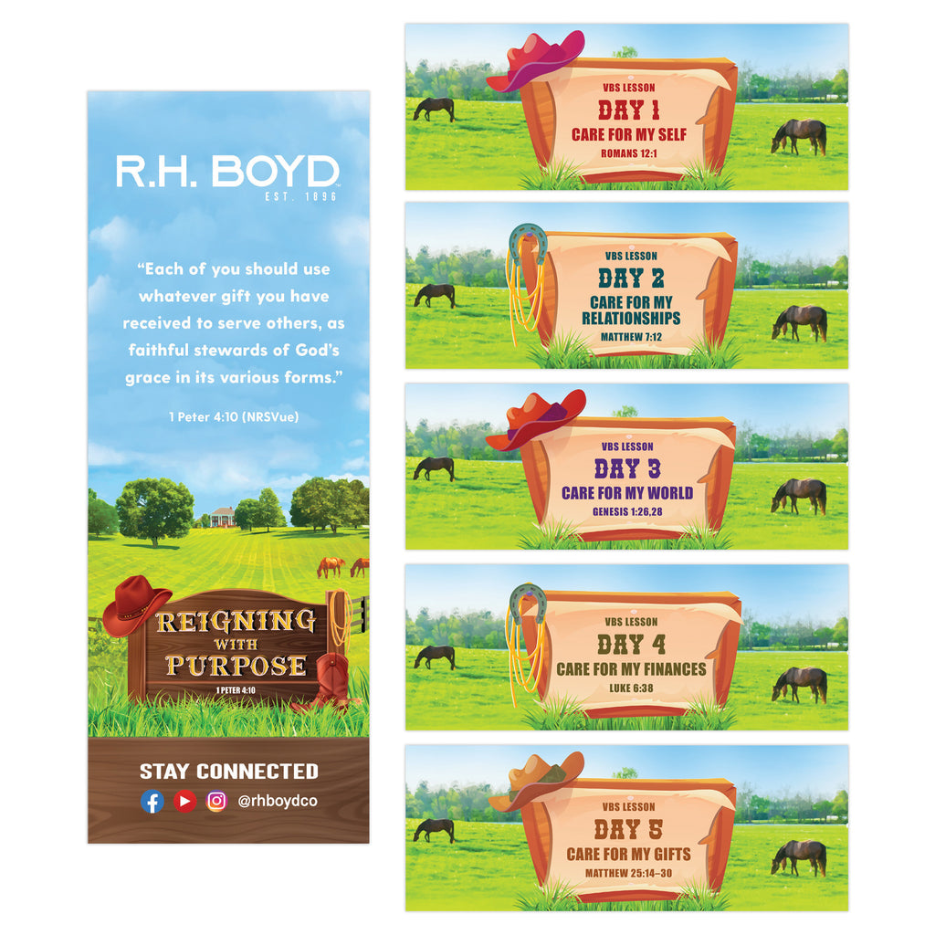Reigning with Purpose: Bookmarks (5pk)