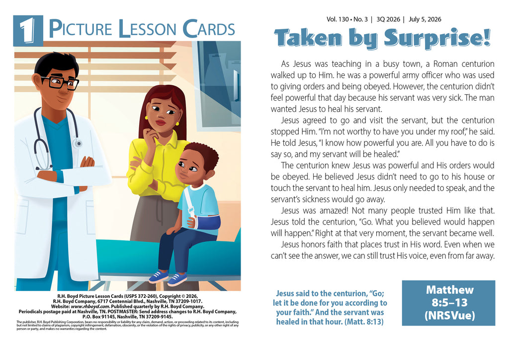 Picture Lesson Cards Digital Download