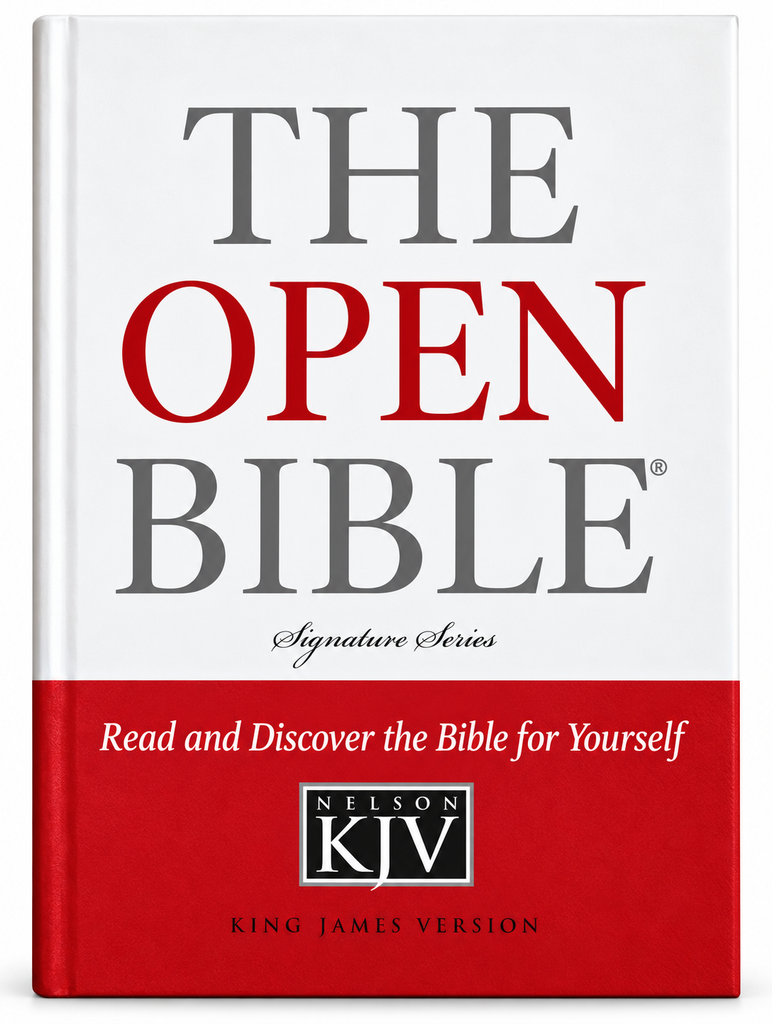 THE OPEN BIBLE (KJV) - Signature Series