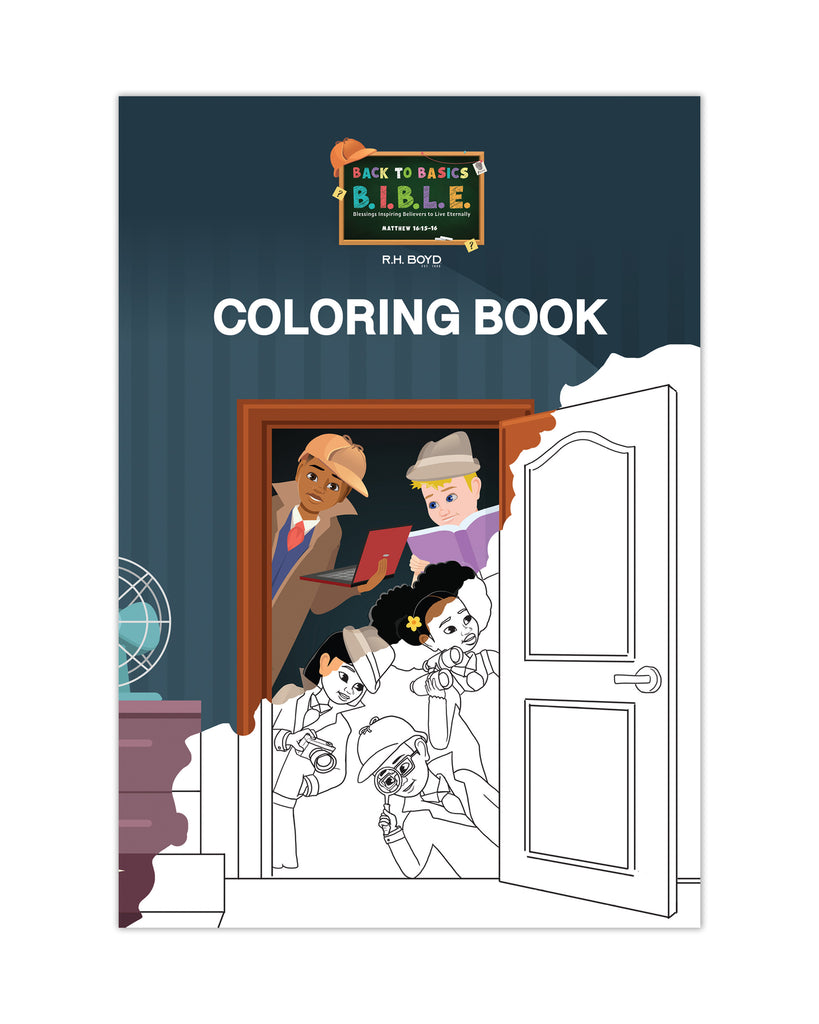 Back to Basics B.I.B.L.E.: VBS Coloring Book – R.H. Boyd