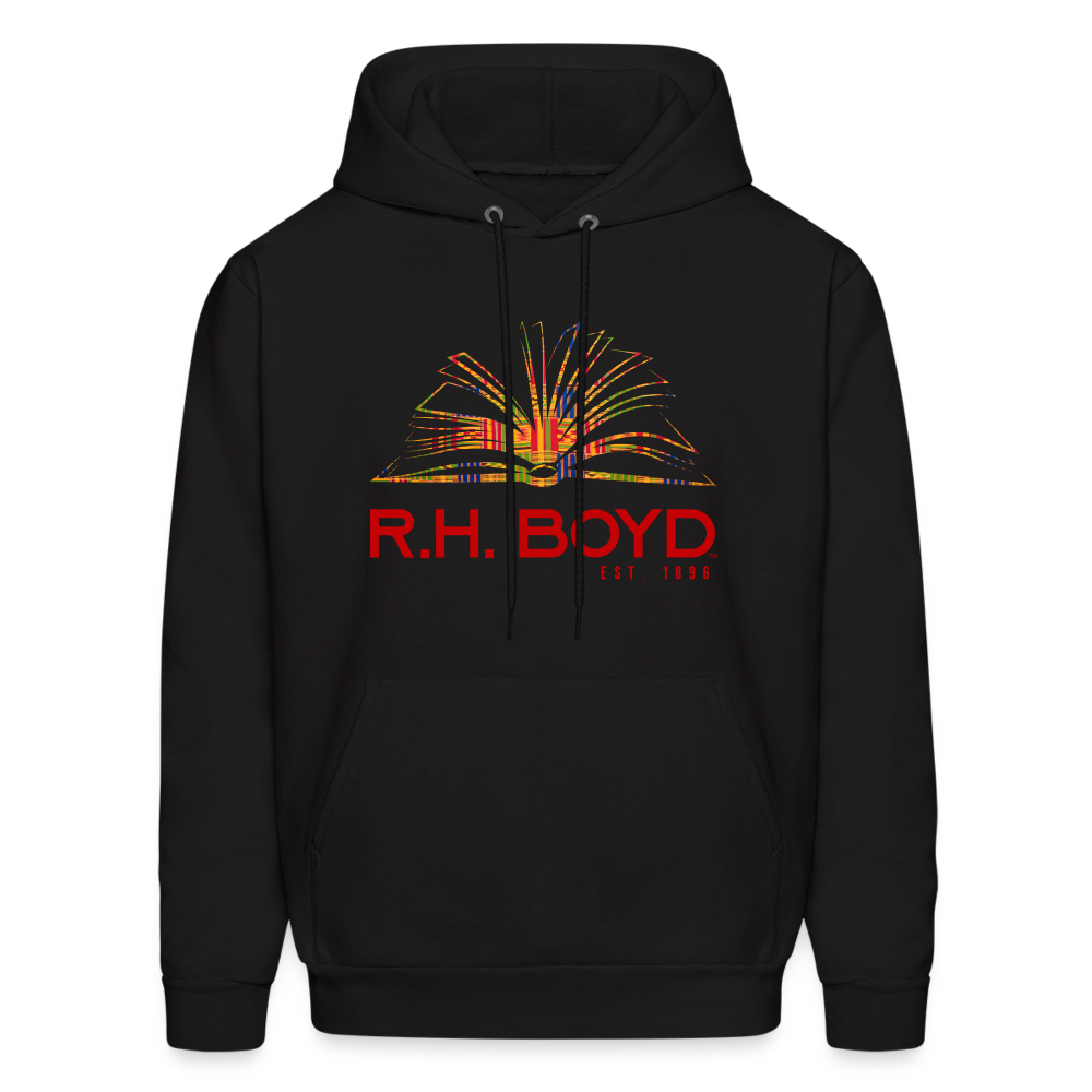 Kente Book Hoodie - black