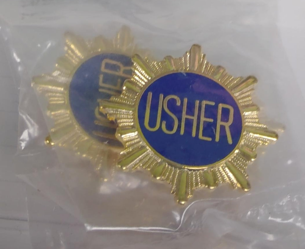 Sunburst Usher Pin