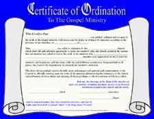 Ordination Certificate-wallet