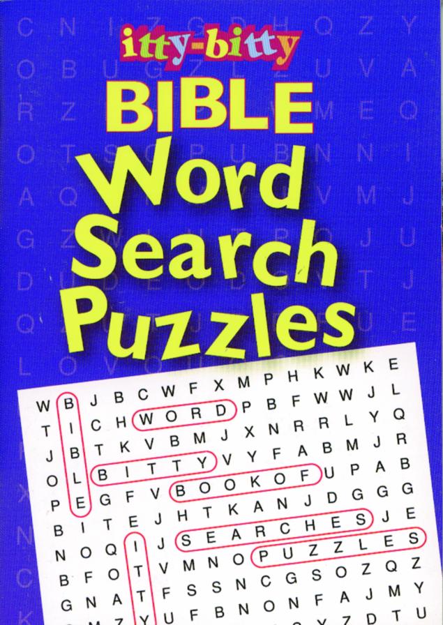Itty-Bitty Bible Word Search Puzzles