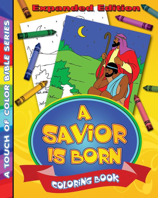 A Savior is Born Coloring Book