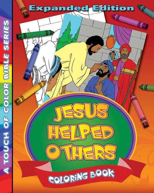 Jesus Helped Others Coloring Book