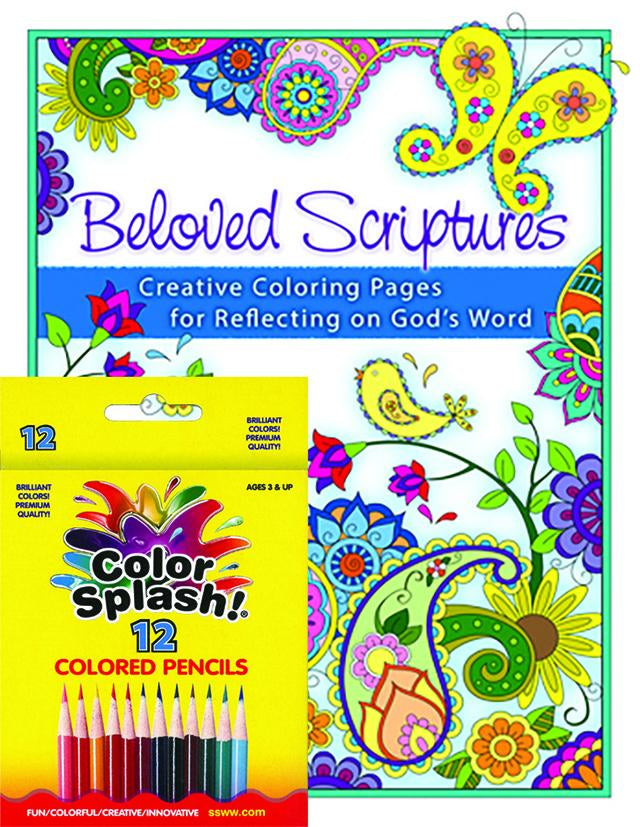 Beloved Scriptures: Creative Coloring Pages for Reflecting on God