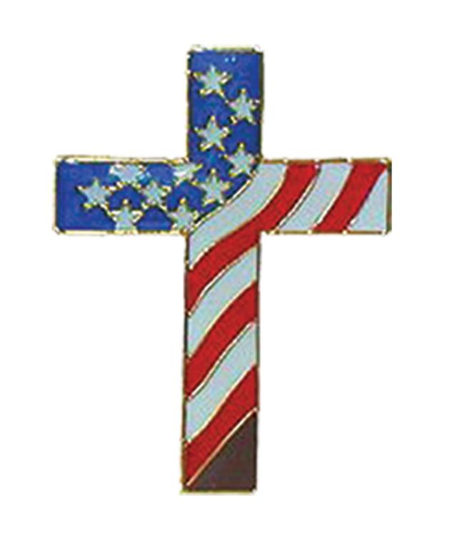 Cross of America Lapel Pin