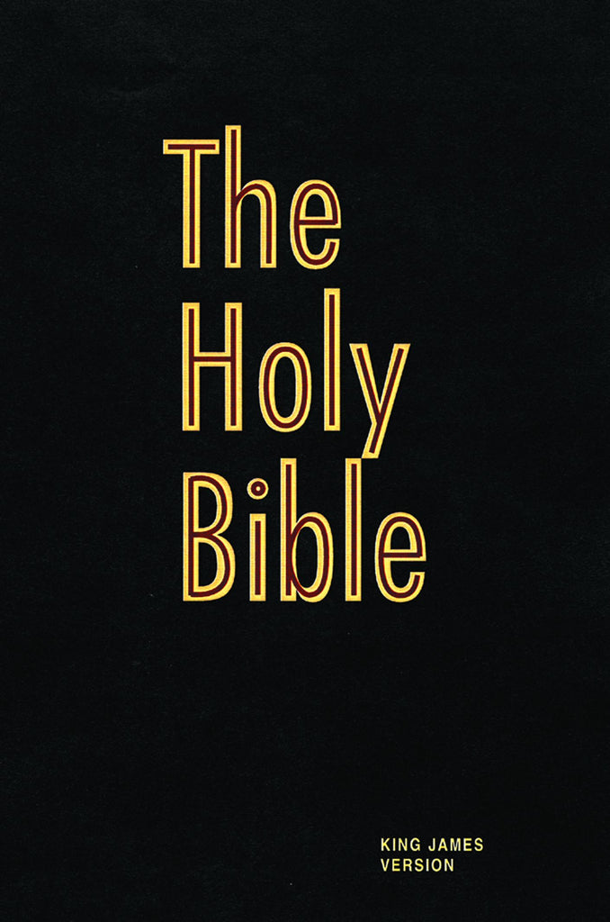 The Holy Bible (Pew Bible-Black)