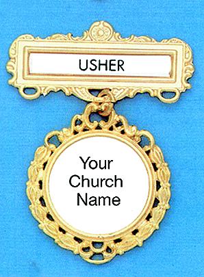 Usher Ribbon Badge
