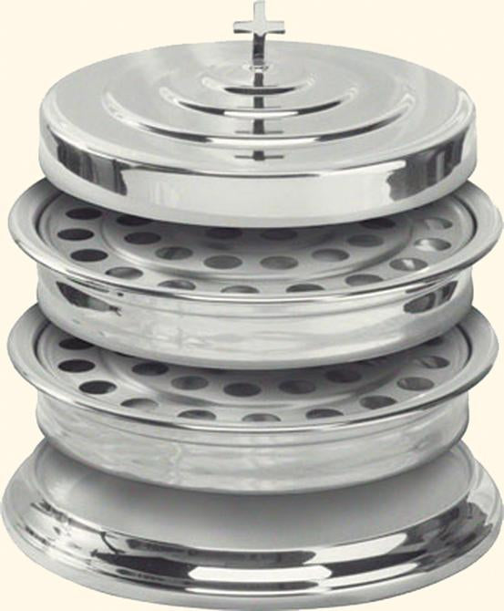 Bread Plate/Stacking: Silvertone