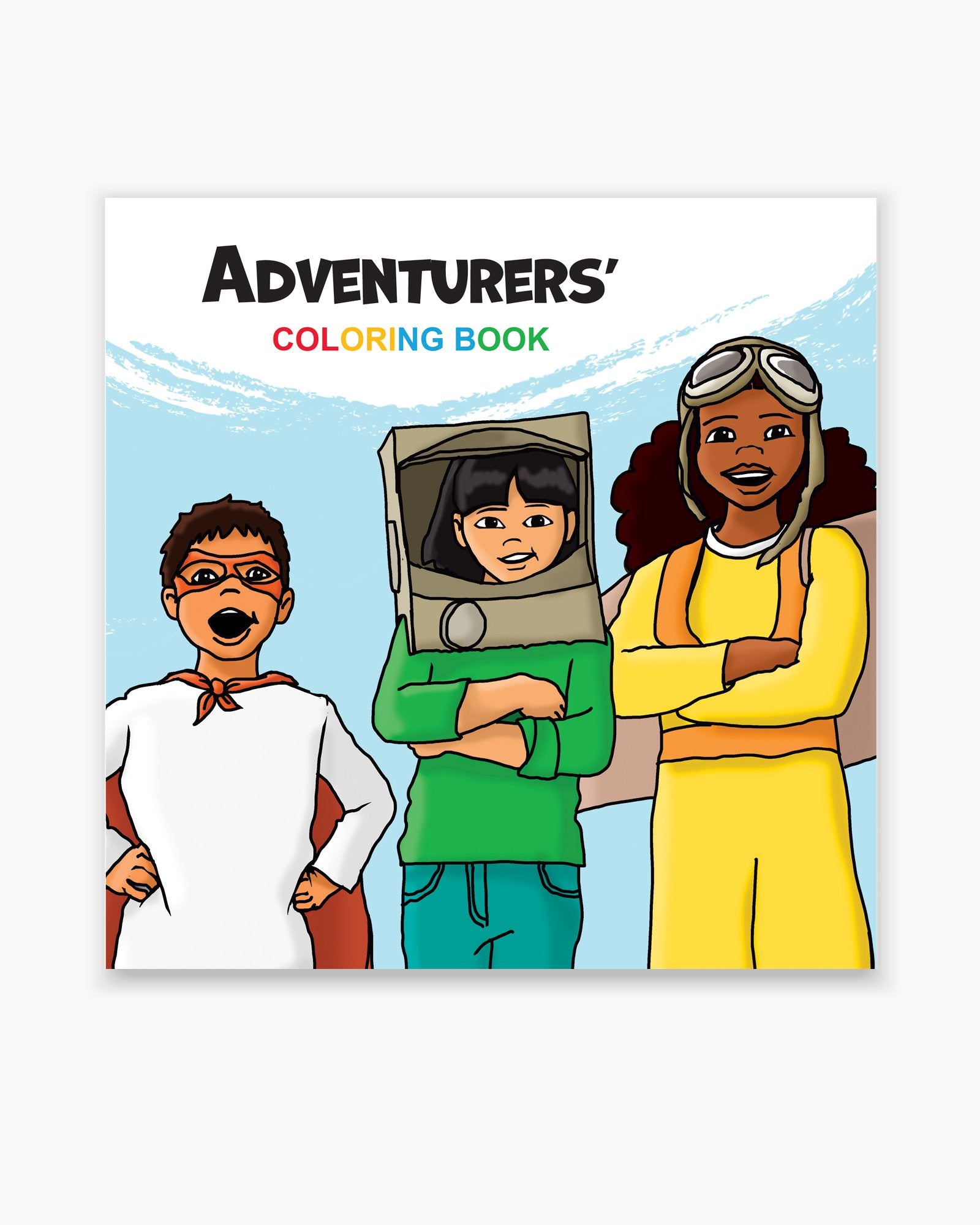 Adventurers' Coloring Book