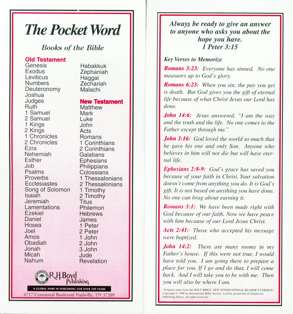 The Pocket Word