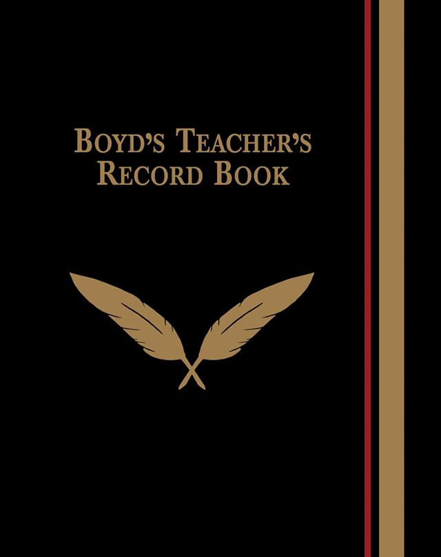 Boyd's Teacher Record Book