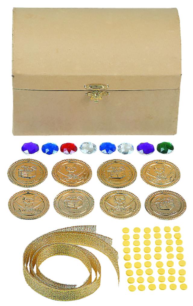 Treasure Chest Craft Kit - Makes 12