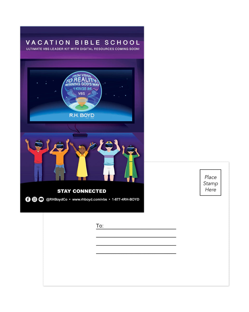 From Vision To Reality Postcard (50 pack) – R.H. Boyd