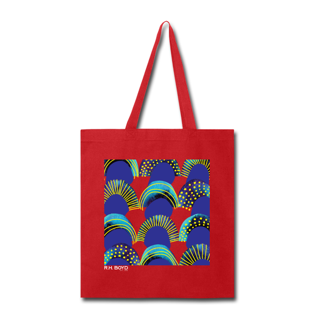 VIBRANT – Red/Multi – Tote Bag - red
