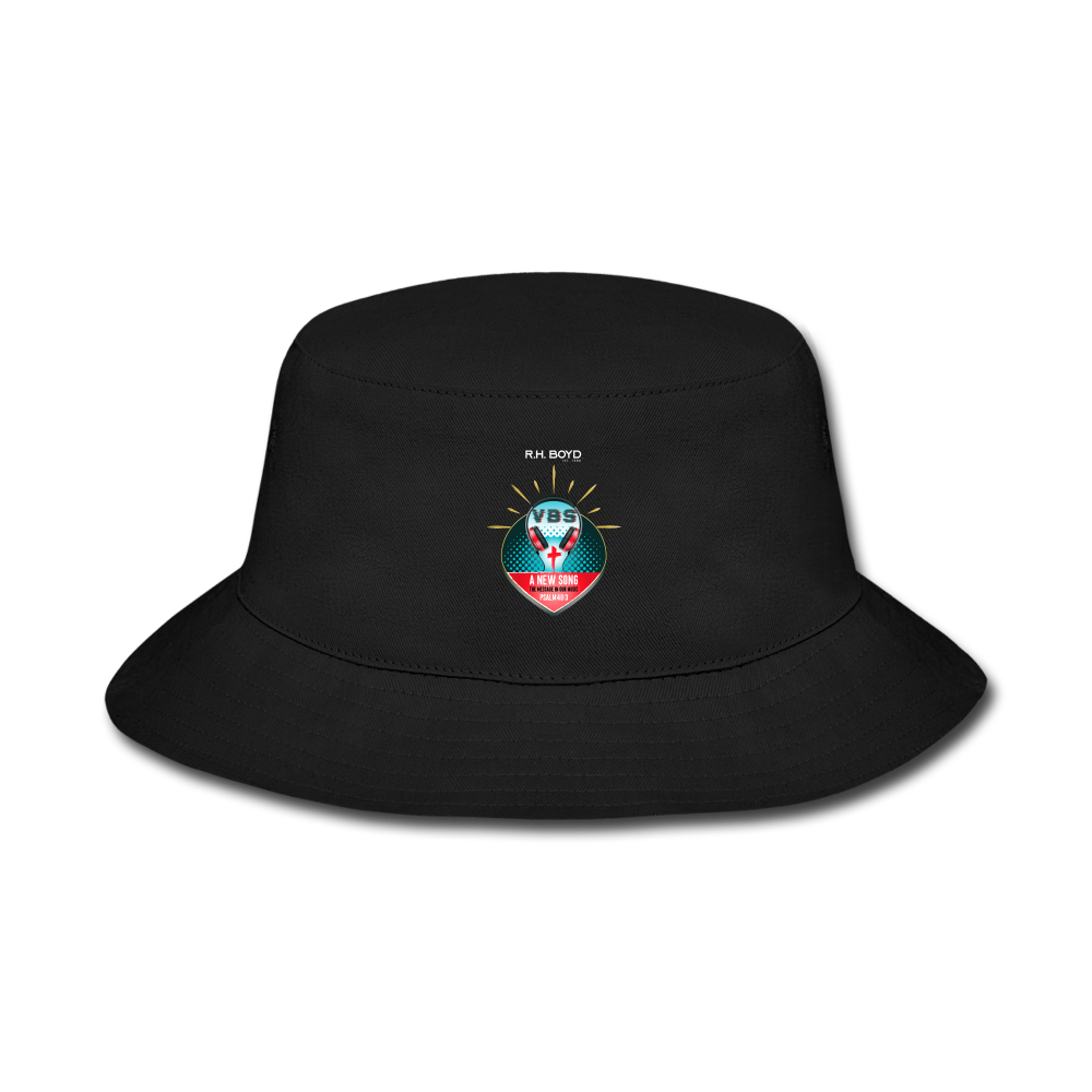 VBS "A New Song" Bucket Hat - black