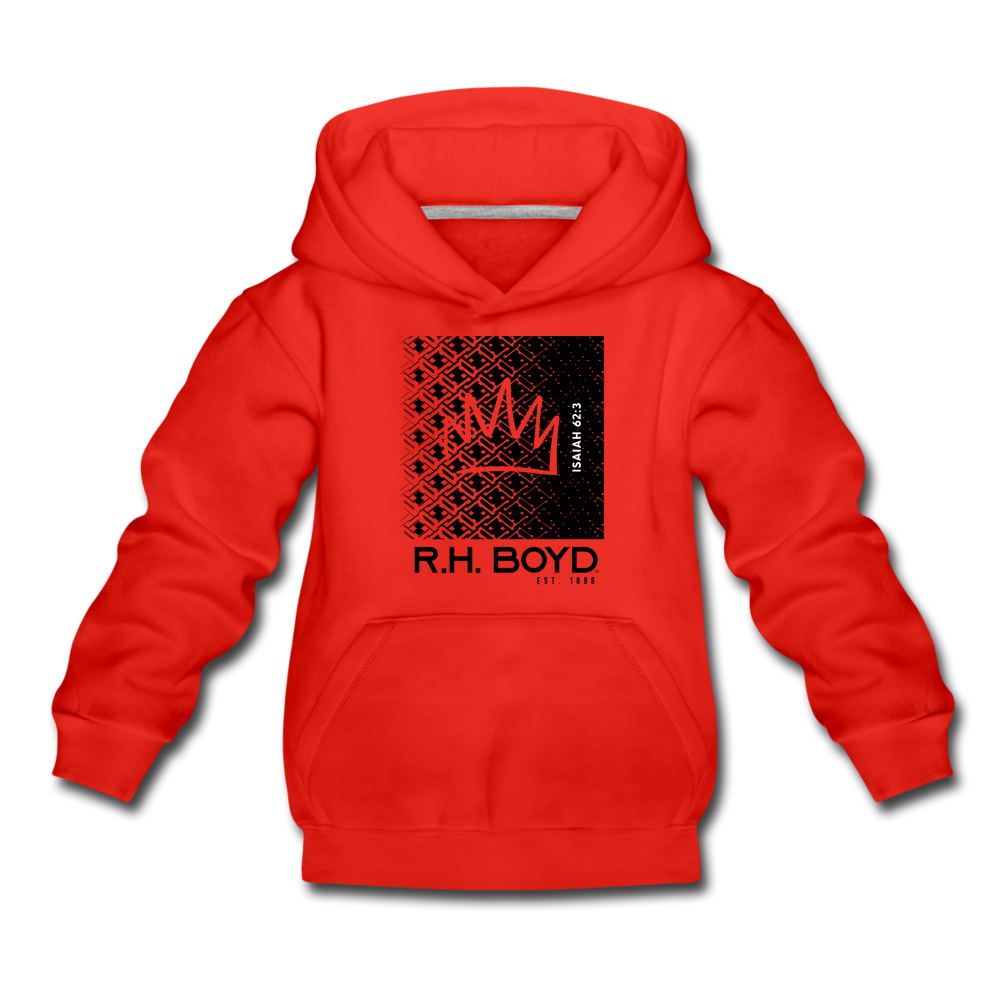 Red 2024 fade hoodie